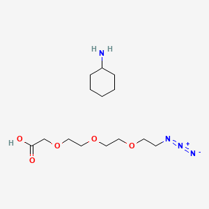 molecular formula C14H28N4O5 B8123733 N3-Aeeea cha 