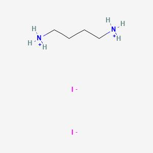 molecular formula C4H14I2N2 B8123824 Butane-1,4-diammonium diiodide 