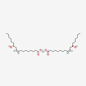molecular formula C36H66O6Zn B8124399 Zinc ricinoleate CAS No. 93028-47-8