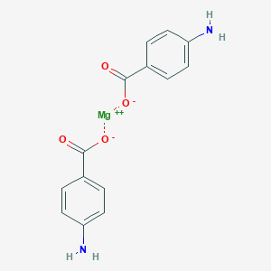 molecular formula C7H7MgNO2 B081245 Magnesium 4-aminobenzoate CAS No. 14926-08-0