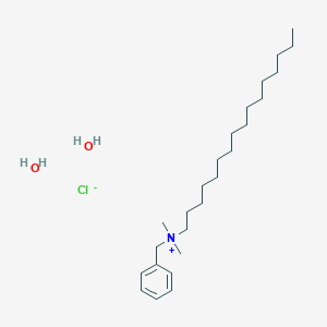 molecular formula C25H50ClNO2 B8124972 Benzylcetyldimethylammonium chloride dihydrate 