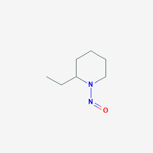 molecular formula C7H14N2O B081250 2-Ethyl-1-nitrosopiperidine CAS No. 14300-04-0