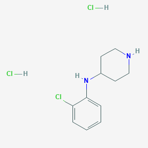 (2-Chloro-phenyl)-piperidin-4-yl-amine dihydrochloride