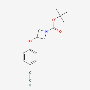 3-(4-Ethynylphenoxy)-azetidine-1-carboxylic acid tert-butyl ester