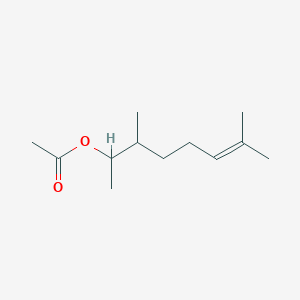 molecular formula C12H22O2 B081253 3,7-Dimethyloct-6-en-2-yl acetate CAS No. 15103-31-8