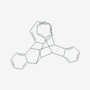 molecular formula C30H22 B081264 octacyclo[10.6.6.63,10.02,11.04,9.013,18.019,24.025,30]triaconta-4,6,8,13,15,17,19,21,23,25,27,29-dodecaene CAS No. 14707-22-3