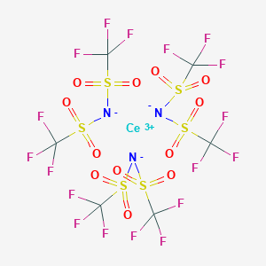 molecular formula C6CeF18N3O12S6 B8127177 Cerium(III) Bis(trifluoromethanesulfonyl)imide 