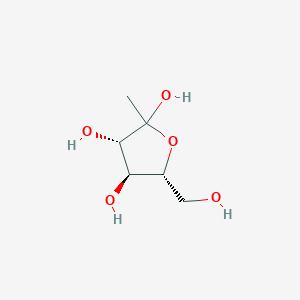 molecular formula C6H12O5 B8127271 Methyl arabinofuranose 