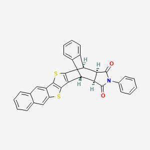 molecular formula C32H19NO2S2 B8127293 CID 139034445 