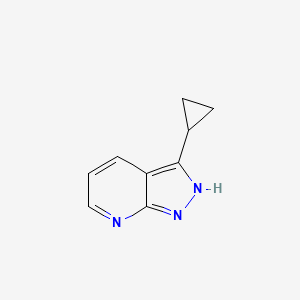 3-Cyclopropyl-1H-pyrazolo[3,4-b]pyridine