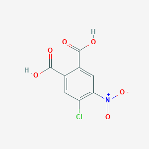 molecular formula C8H4ClNO6 B8127440 4-Chloro-5-nitrophthalic acid 