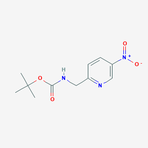 tert-butyl N-[(5-nitropyridin-2-yl)methyl]carbamate