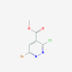 Methyl 6-bromo-3-chloropyridazine-4-carboxylate