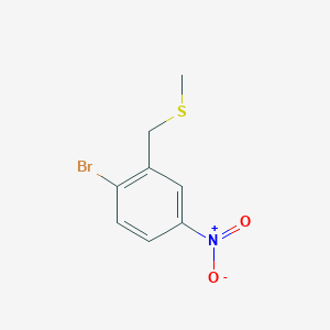 1-Bromo-2-methylsulfanylmethyl-4-nitro-benzene