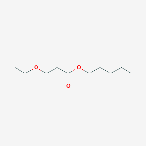 molecular formula C10H20O3 B081290 Pentyl 3-ethoxypropanoate CAS No. 14144-36-6