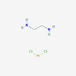 molecular formula C2H8Cl2N2Pt B081307 Dichloro(ethylenediamine)platinum(II) CAS No. 14096-51-6