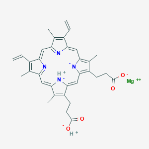 molecular formula C34H32MgN4O4 B081315 Mgproto CAS No. 14947-11-6