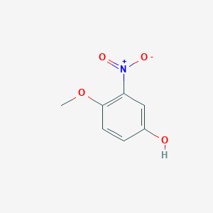 molecular formula C7H7NO4 B081317 4-Methoxy-3-nitrophenol CAS No. 15174-02-4
