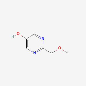molecular formula C6H8N2O2 B8131804 2-(Methoxymethyl)pyrimidin-5-ol 