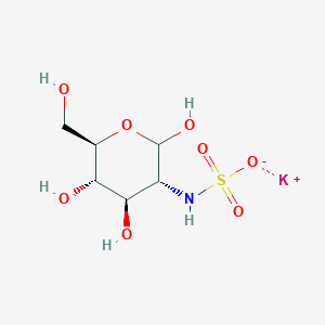 molecular formula C6H12KNO8S B8132034 N-Sulfo-glucosamine potassium salt 