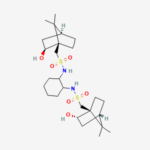 N,N'-(1S,2S)-1,2-Cyclohexanediylbis[2-hydroxy-7,7-dimethyl-(1R,1'R,2S,2'S,4S,4'S)-bicyclo[2.2.1]heptane-1-methanesulfonamide]