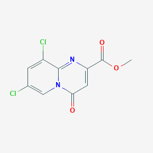 Methyl 7,9-dichloro-4-oxo-4H-pyrido[1,2-a]pyrimidine-2-carboxylate