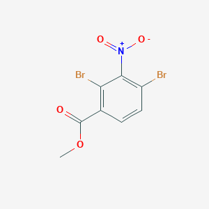B8132227 2,4-Dibromo-3-nitro-benzoic acid methyl ester CAS No. 2065250-45-3