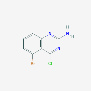 5-Bromo-4-chloroquinazolin-2-amine