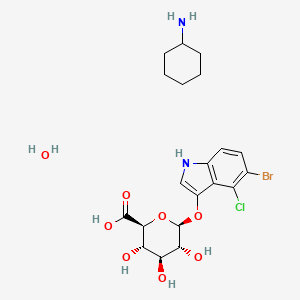molecular formula C20H28BrClN2O8 B8132502 X-Gluc 