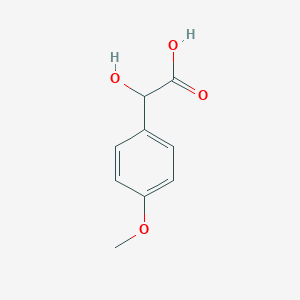 molecular formula C9H10O4 B081327 4-Methoxymandelic acid CAS No. 10502-44-0