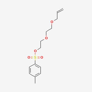 molecular formula C14H20O5S B8132837 Toluene-4-sulfonic acid 2-(2-allyloxyethoxy)-ethyl ester 