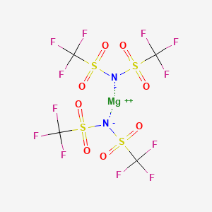 molecular formula C4F12MgN2O8S4 B8132946 Magnesium bis(trifluoromethanesulfonimide) 