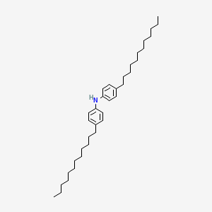 molecular formula C36H59N B8133313 Bis(4-dodecylphenyl)amine 