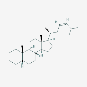 molecular formula C27H46 B081334 5beta-Cholest-23-ene, (Z)- CAS No. 14949-12-3