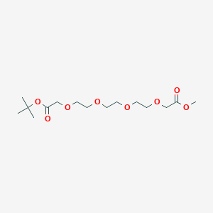 molecular formula C15H28O8 B8133698 MeO2C-CH2-PEG4-CH2CO2tBu CAS No. 2100306-59-8