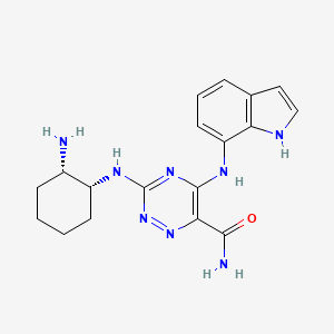 molecular formula C18H22N8O B8134197 Syk-IN-1 