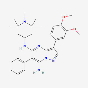 molecular formula C30H38N6O2 B8134216 WF-47-JS03 