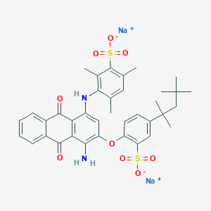 molecular formula C37H38N2Na2O9S2 B081343 C.I. Acid Violet 48 CAS No. 12220-51-8