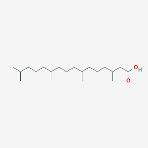 molecular formula C20H40O2 B081347 Phytanic acid CAS No. 14721-66-5