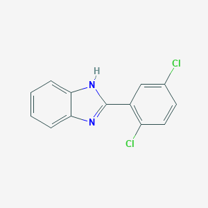 molecular formula C13H8Cl2N2 B081348 2-(2,5-Dichlorophenyl)-1H-benzimidazole CAS No. 14225-80-0