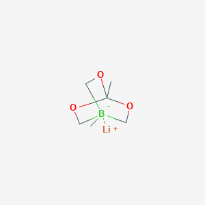 molecular formula C6H12BLiO3 B8134873 Lithium methyltriolborate 