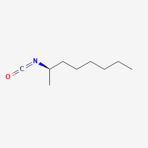 molecular formula C9H17NO B8134903 (R)-(-)-2-Octyl isocyanate CAS No. 745783-86-2
