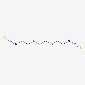 molecular formula C8H12N2O2S2 B8135203 PEG2-Bis-isothiocyanato 