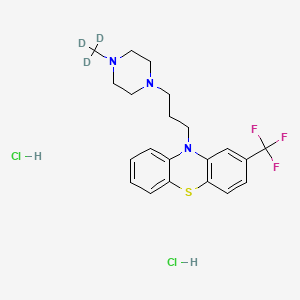 molecular formula C21H26Cl2F3N3S B8135474 Trifluoperazine-d3dihydrochloride 