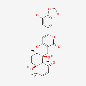molecular formula C28H30O9 B8135803 Territrem A 