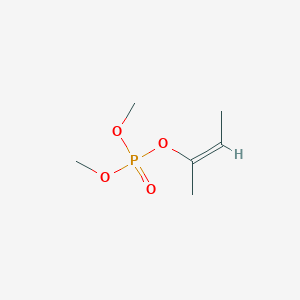 molecular formula C6H13O4P B081359 [(Z)-But-2-en-2-yl] dimethyl phosphate CAS No. 14477-80-6