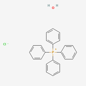 molecular formula C24H22ClOP B8136578 Tetraphenylphosphonium chloride hydrate 