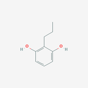 molecular formula C9H12O2 B081373 2-Propylbenzene-1,3-diol CAS No. 13331-19-6