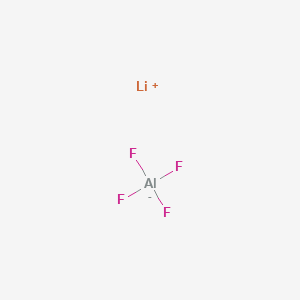 molecular formula AlF4Li B081376 Lithium tetrafluoroaluminate CAS No. 15138-76-8