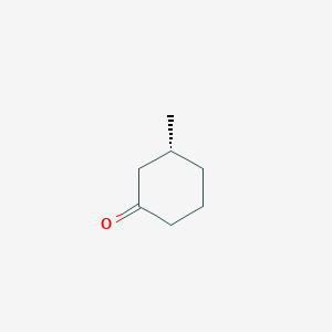 molecular formula C7H12O B081377 (+)-3-Methylcyclohexanone CAS No. 13368-65-5